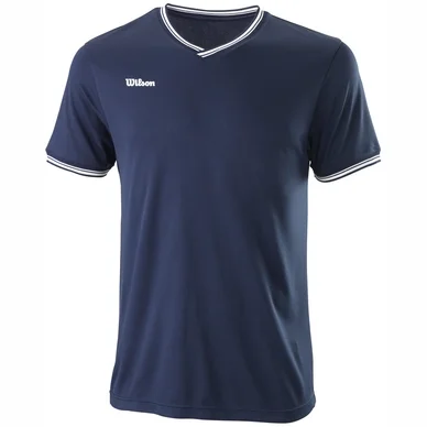 T-shirt Wilson Men Team II High V Neck Navy