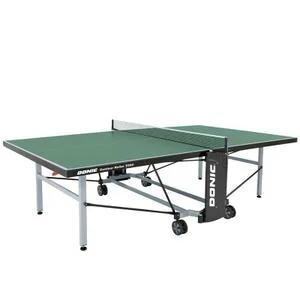 Table tennis de table extérieur résistant aux intempéries avec roulettes et filet 1000