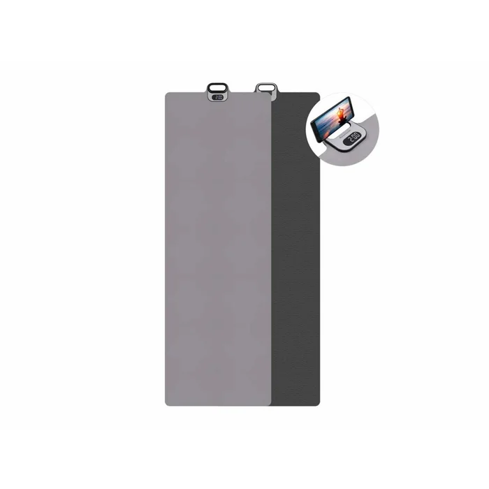 Tapis d&rsquo;exercice antidérapant avec support et compteur Synerfit Fitness Infinity [Taille 183x61x0,6 cm]