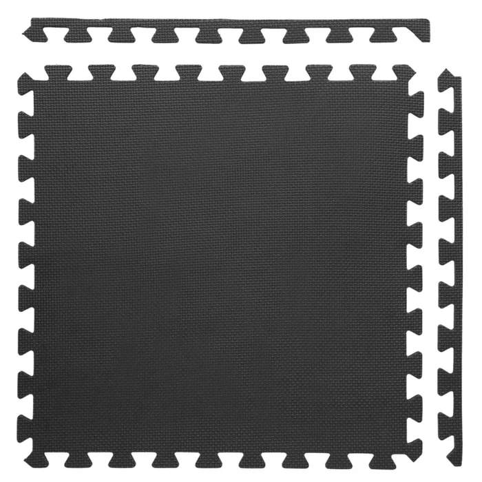 Tapis de protection en puzzle One Fitness (x4) [Taille 60x60x1,0 cm]