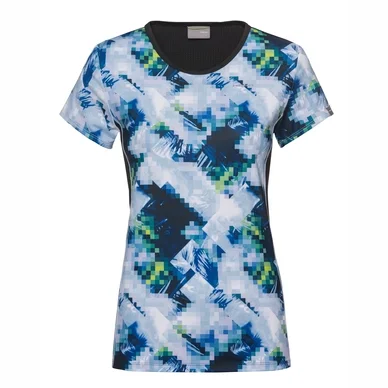 Tee-shirt de Tennis HEAD Girls Mia Sky Blue Black