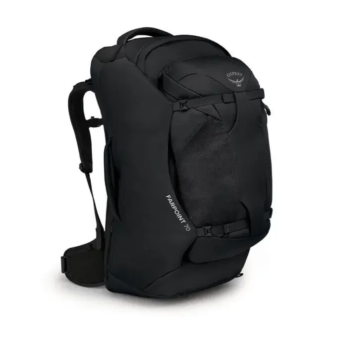 Tendance Sac à dos Osprey FARPOINT 70 Black