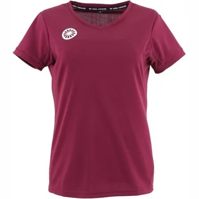 Tennisshirt The Indian Maharadja Femmes Jaipur Tech Bordo