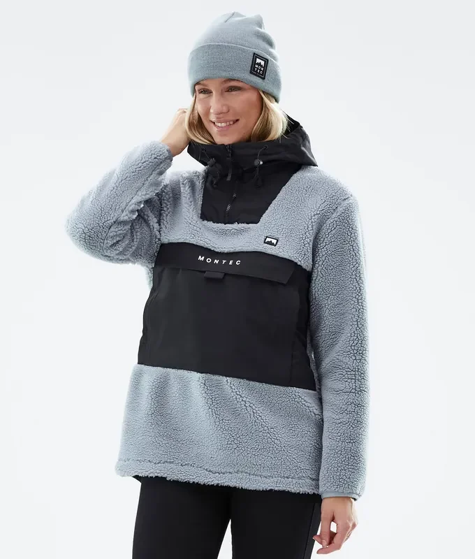 Top Qualité Montec Lima W 22 Pull Polaire Femme Soft Blue/Black