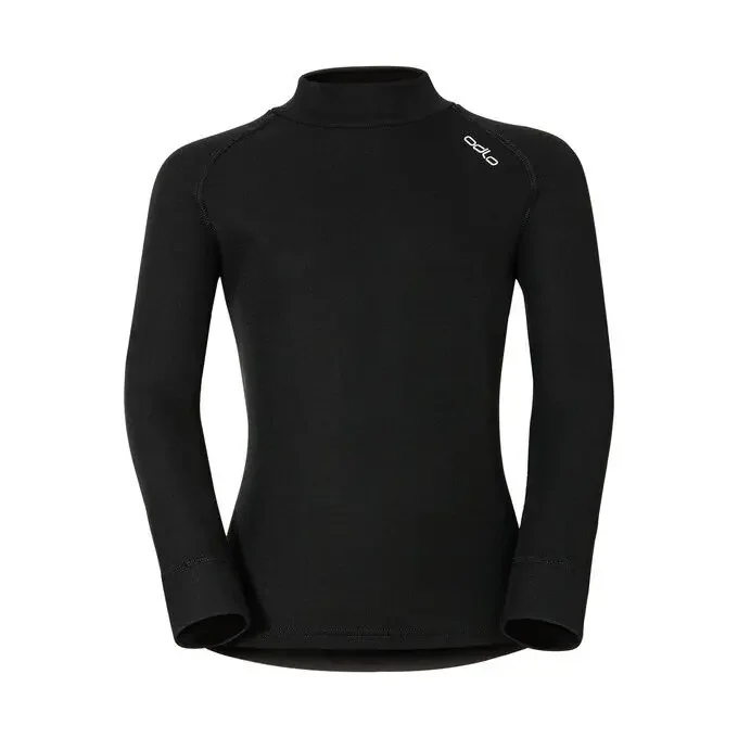 Top Vente Haut technique Odlo ML ACTIVE WARM Black