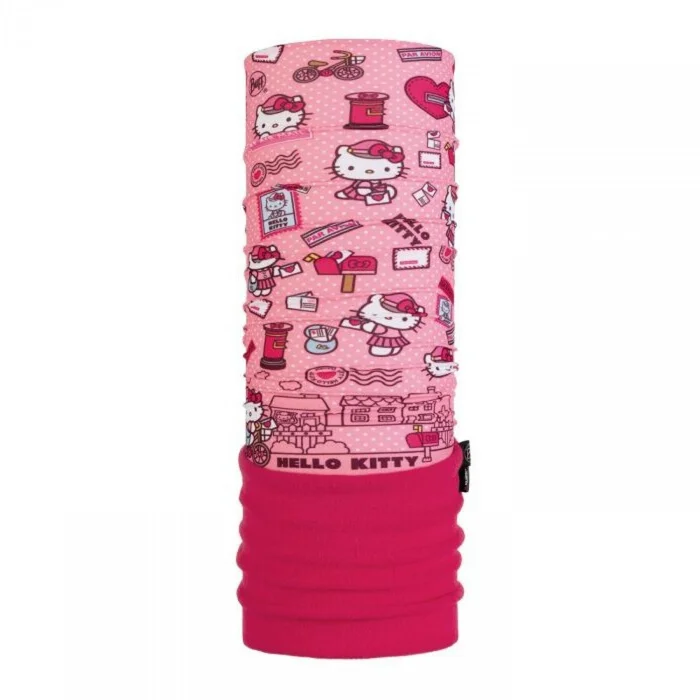 Tour de cou Buff Hello Kitty mailing rosé pro