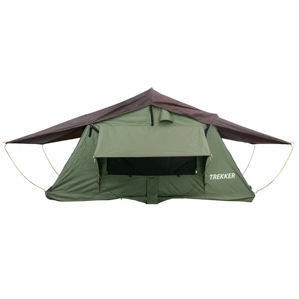 Trekker Tienda de techo Rooftop Camper M, verde