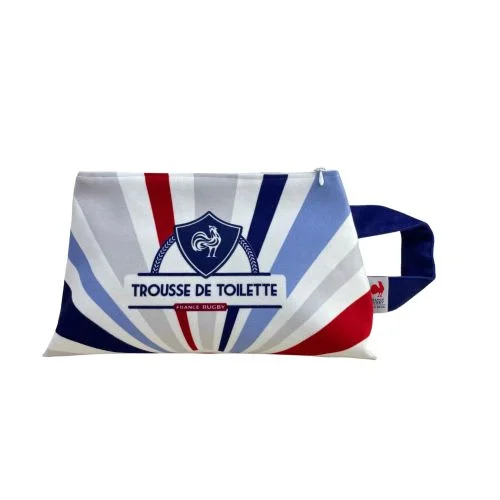 Trousse de toilette France Rugby x Loopita Sunset