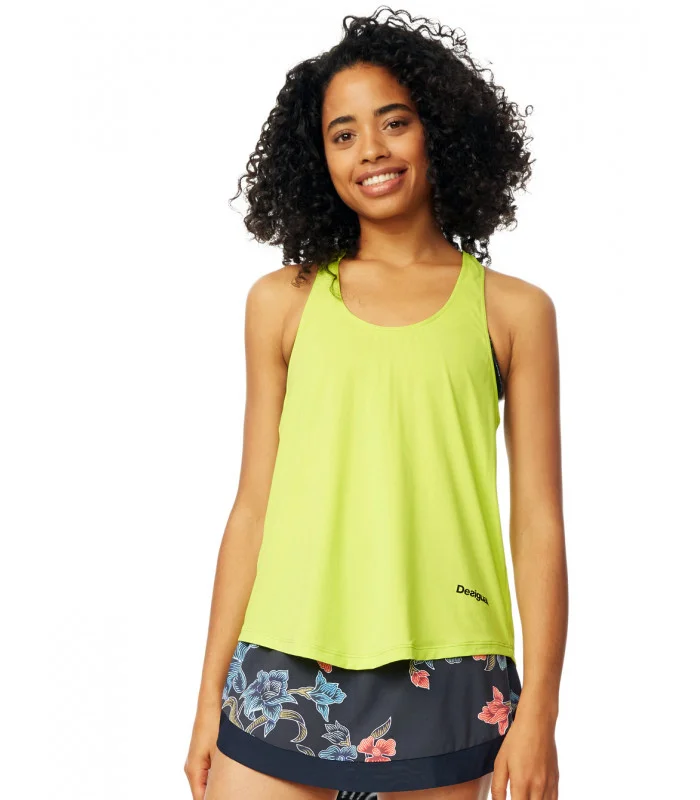 Tshirt Femme Desigual Double Bra GEA Patch