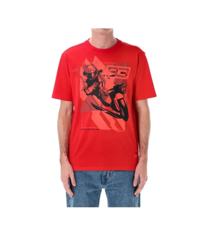 Tshirt Homme MM93 Stripe 93 Officiel MotoGP Marc Marquez