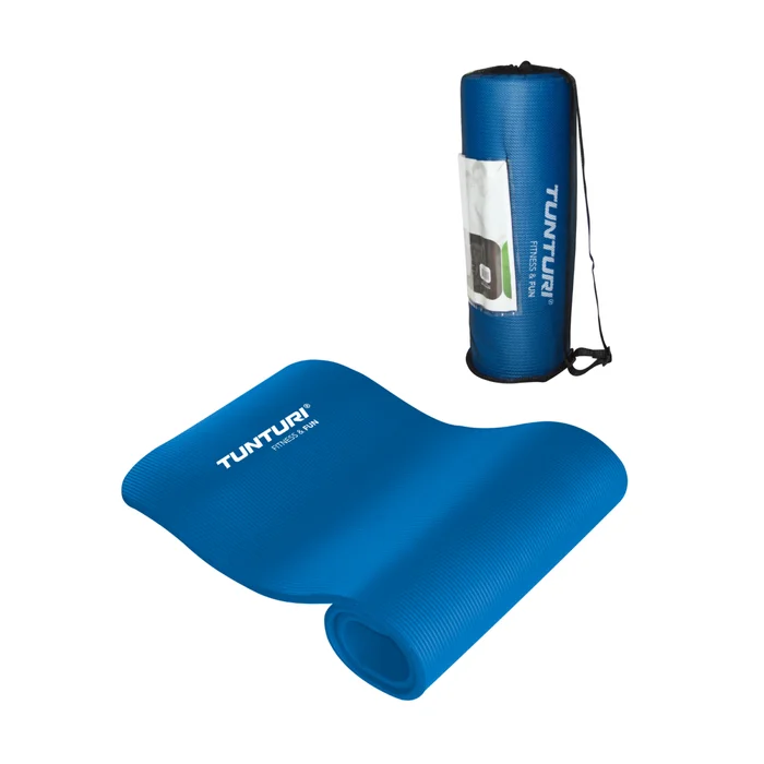 Tunturi – Tapis de Fitness Bleu – Training Series