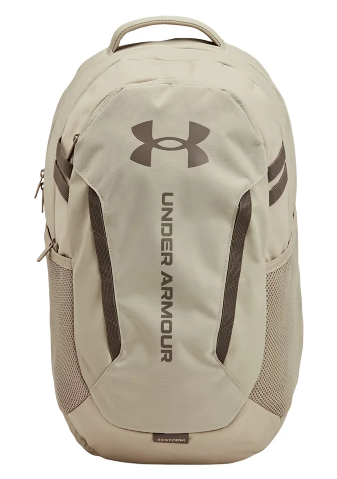 UA Hustle 6.0 Backpack « Khaki Base-Taupe Dusk »