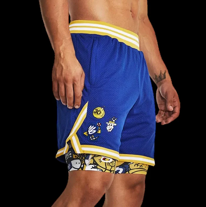 Under Armour Basketball Curry Mesh Short 2 « Royal Blue »
