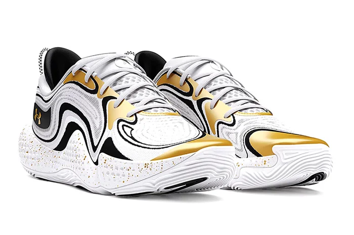 Under Armour Spawn 5 « White Black Gold »