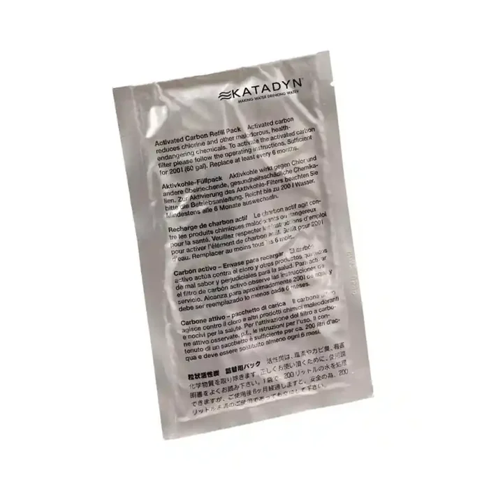 Usine Directe Recharge Charbon Actif pour Vario (2 sachets) Katadyn