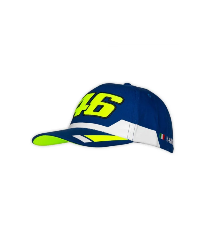 Valentino Rossi VR46 WRT Moto GP, Bleu, Taille Unique Homme