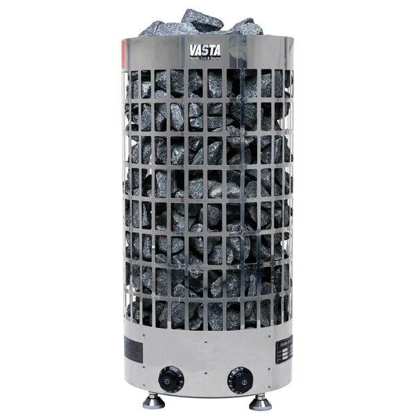 Vasta Calefactor eléctrico para sauna Ignite 6kw, control fijo, 5-8m3, acero