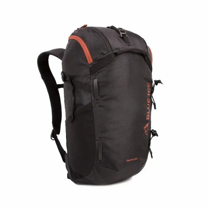 Vente Directe Sac à dos d’escalade Blue Ice SQUIRREL 22 Black