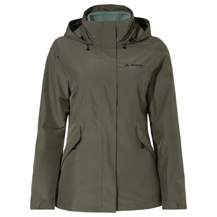 Veste de randonnu00e9e impermu00e9able u00e0 capuche 3en1 femme VAUDE Rosemoor [Taille 44]