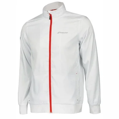 Veste de Tennis Babolat Boys Core Club Jacket White