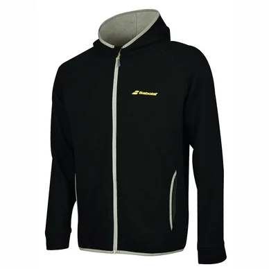 Veste de Tennis Babolat Men Core Hood Sweat Black Black