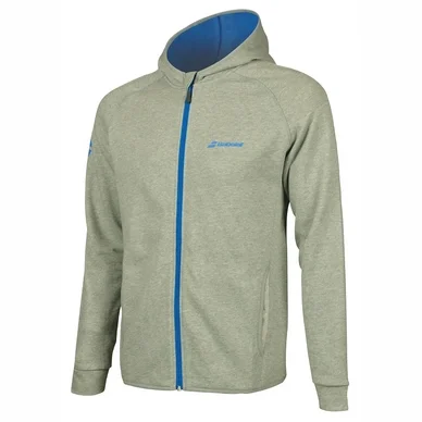 Veste de Tennis Babolat Men Core Hood Sweat High Rise Heather