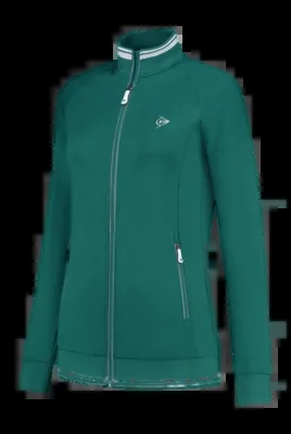 Veste de Tennis Dunlop Women Ap Club Knitted Jacket Atlantic Deep