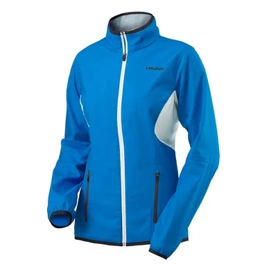 Veste de Tennis HEAD Club Woven Jacket Girls Blue