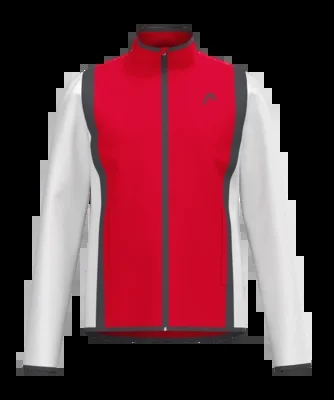 Veste de Tennis Head Men Club 25 Jacket Red White
