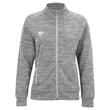Veste de tennis Tecnifibre Girls Team Junior Silver