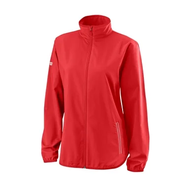 Veste de Tennis Wilson Women Team Woven Wilson Red White
