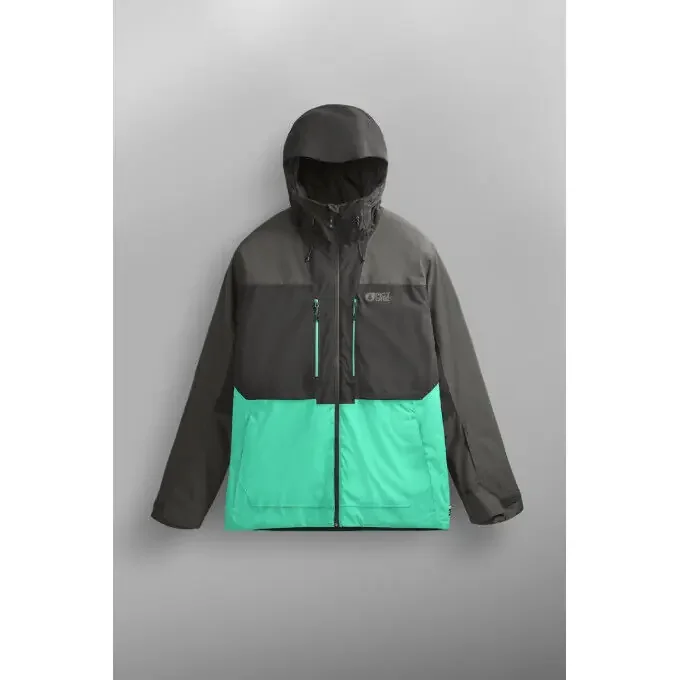 Veste freeride Picture OBJECT Spectra Green-Black Bon Marché