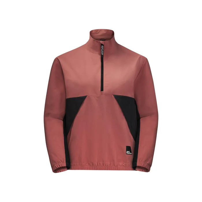 Veste imperméable demi-zip enfant Jack Wolfskin Teen