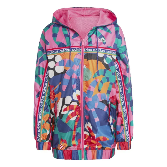 Veste imperméable femme adidas X Farm Rio