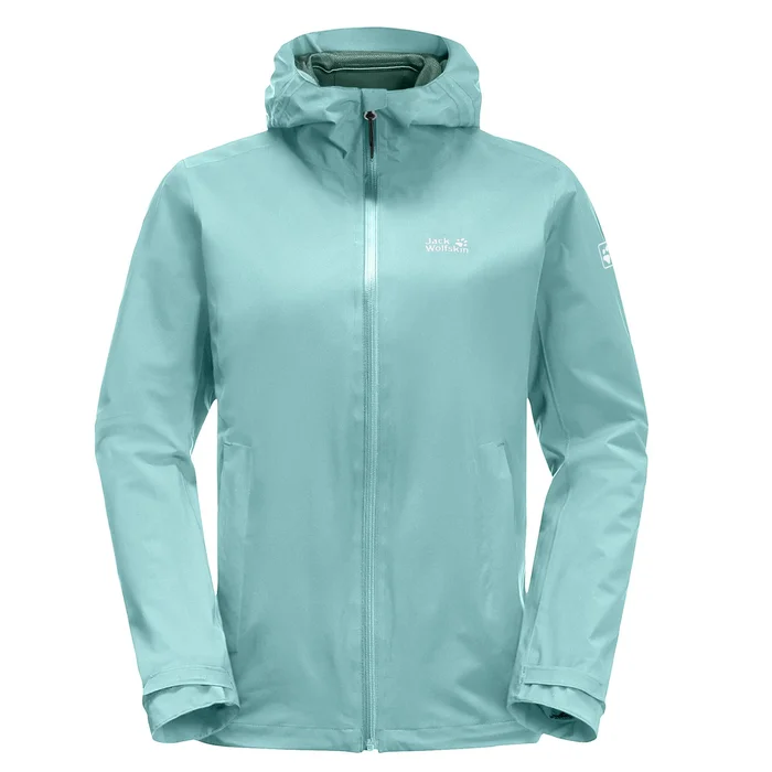 Veste impermu00e9able femme Jack Wolfskin Pack &Amp; Go Shell [Taille XS]
