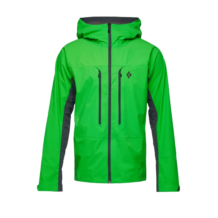 Veste impermu00e9able u00e0 capuche Black Diamond Dawn Patrol Hybrid [Taille S]
