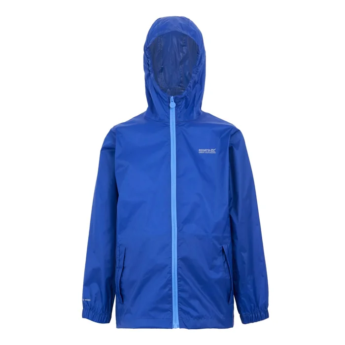Veste impermu00e9able u00e0 capuche enfant Regatta Pack-It III [Taille 2 ans]