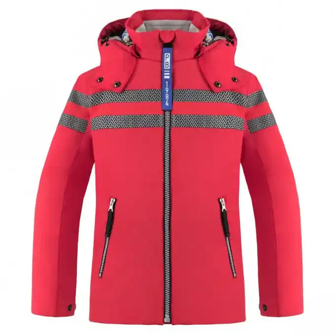 Veste Poivre Blanc LIFESTYLE JACKET Scarlet Red Produit De Marque