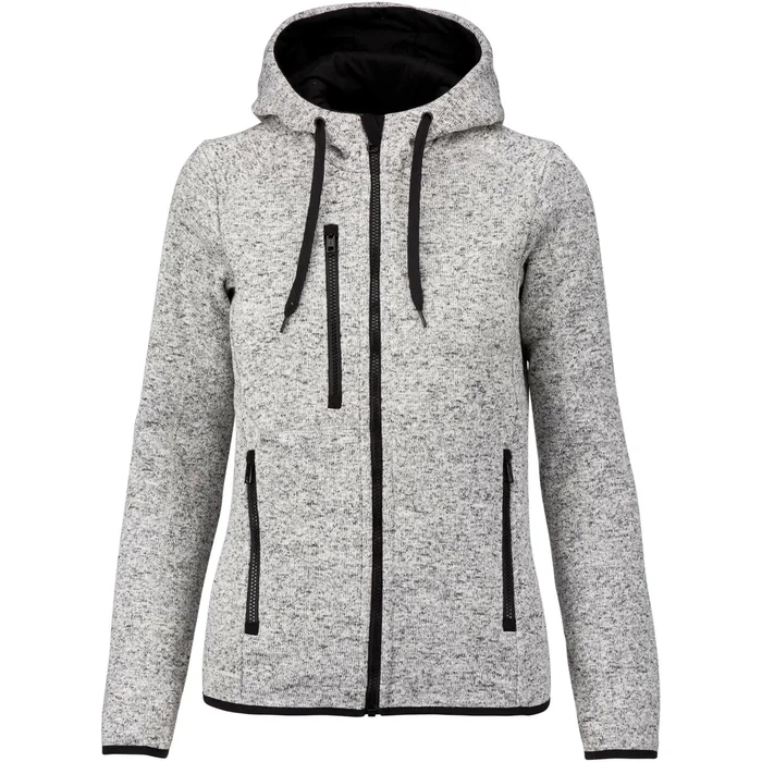 Veste Proact Capuche Chinée Femme