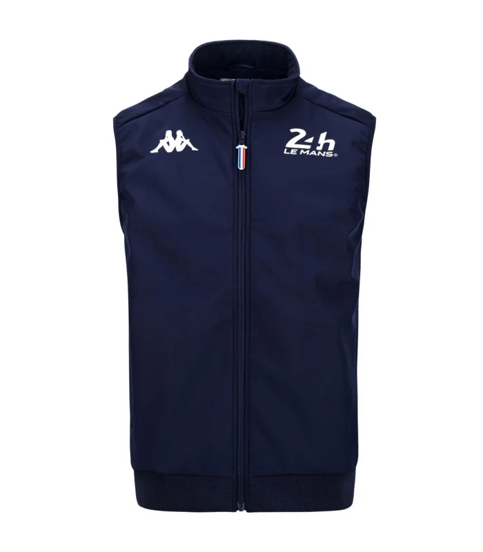 Veste sans manche Kappa Abusle 24H Le Mans Homme – Bleu