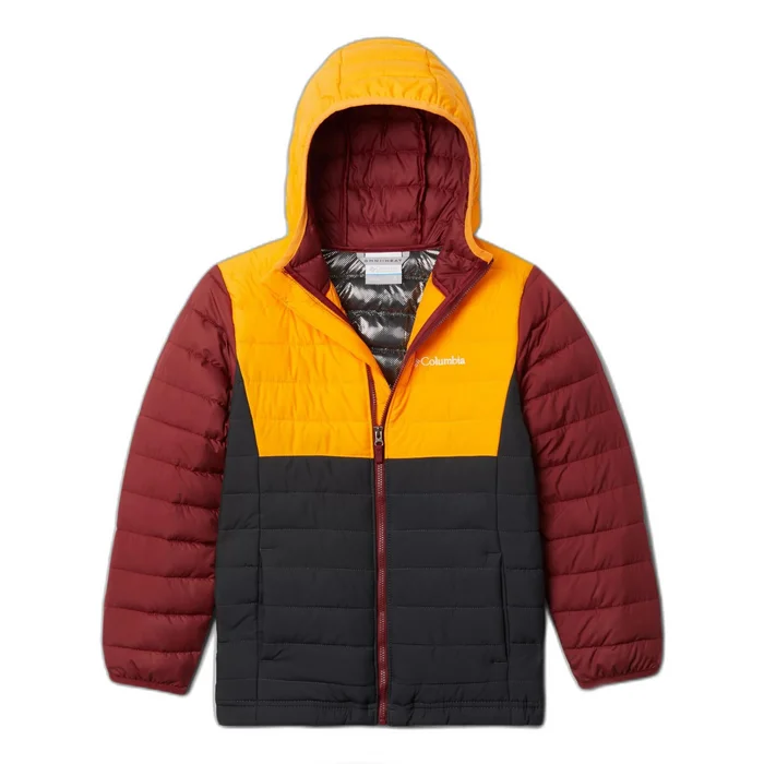 Veste u00e0 capuche garu00e7on Columbia Powder Lite Boys [Taille 4 ans]