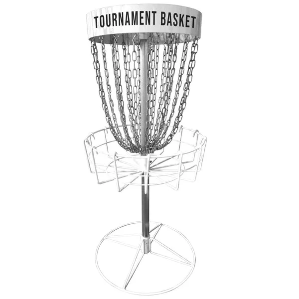 Viking Discs Tournament Basket Cesta de Disc Golf Con Tubo De Tierra