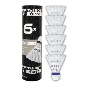 Volant badminton Tech 350 korb (x6)