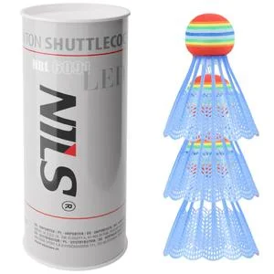 Volants de badminton nylon led NBL6091 (x3)