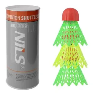 Volants de badminton nylon led NBL6593 (x3)