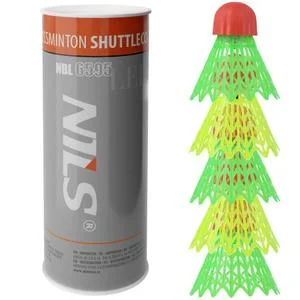 Volants de badminton nylon led NBL6595 (x5)