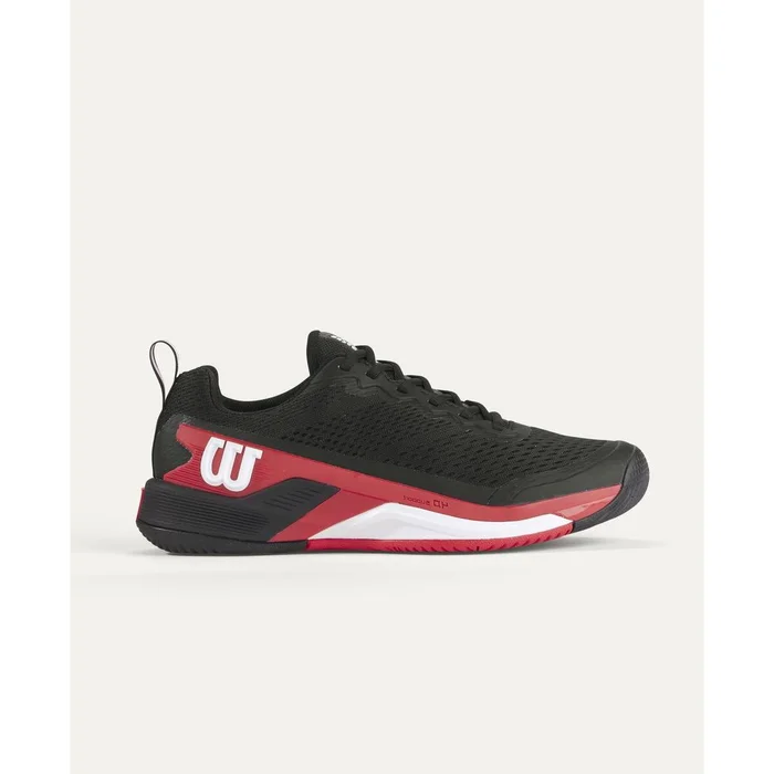 Zapatillas de tenis Rush Pro 4.5 Hombre Negro rojo